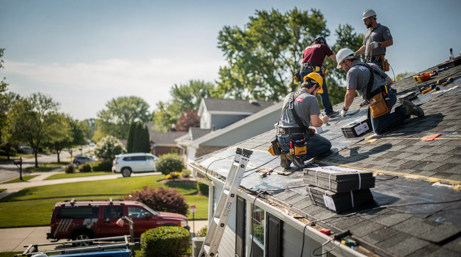 Roof Repair in Elmwood, IL around you
